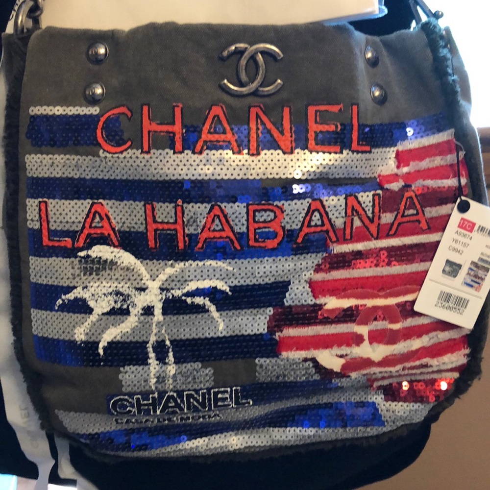 Chanel La Habana Hobo 2017 Cruise Collection New